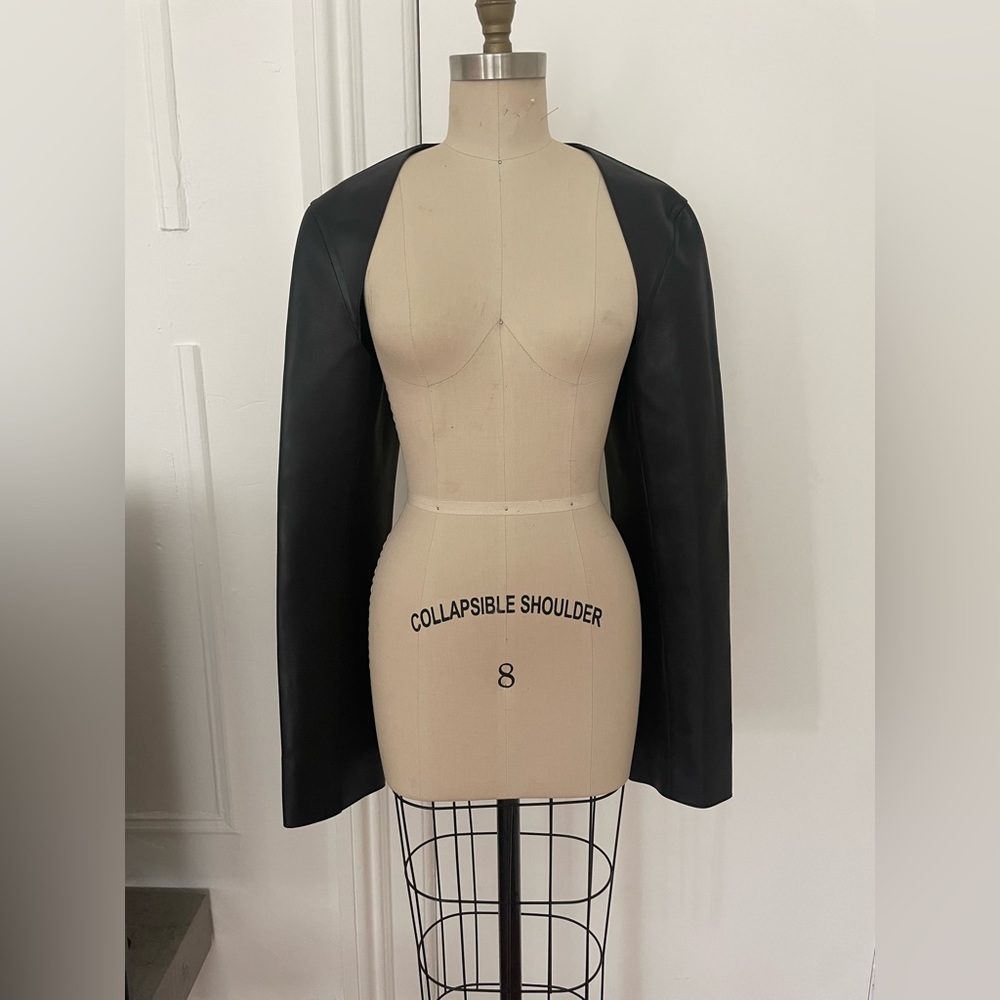 Peter Do leather bolero